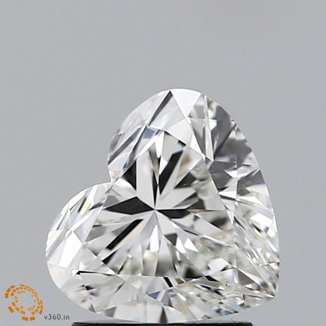 1.62ct Heart diamond