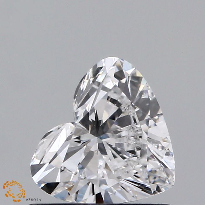0.64ct Heart diamond