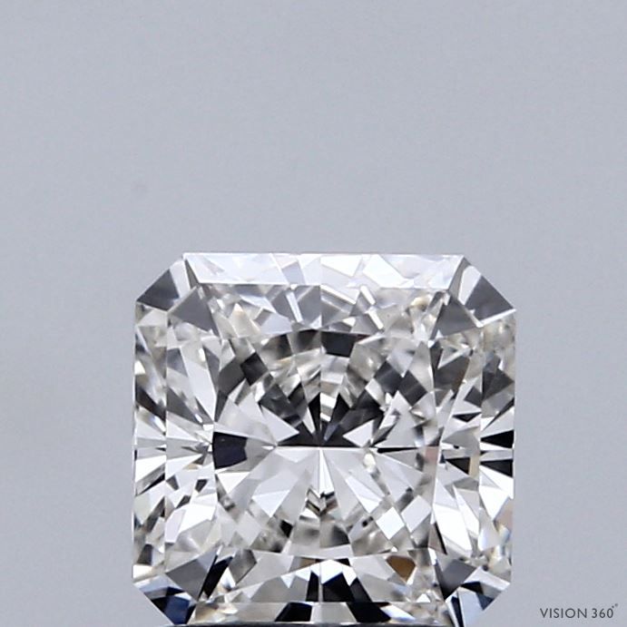 1.37ct Radiant diamond