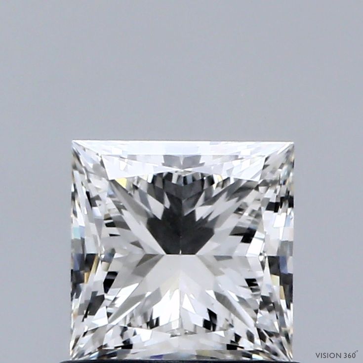 1.00ct Princess diamond