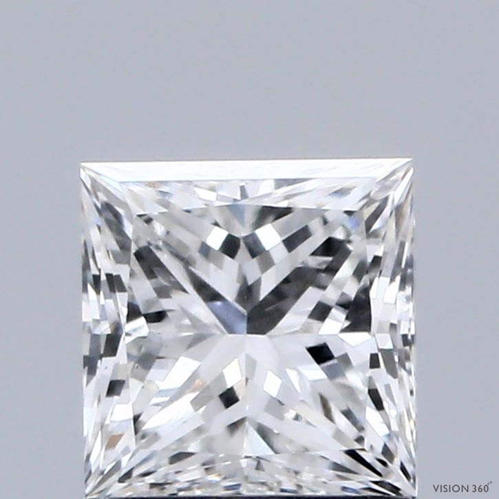 1.22ct Princess diamond